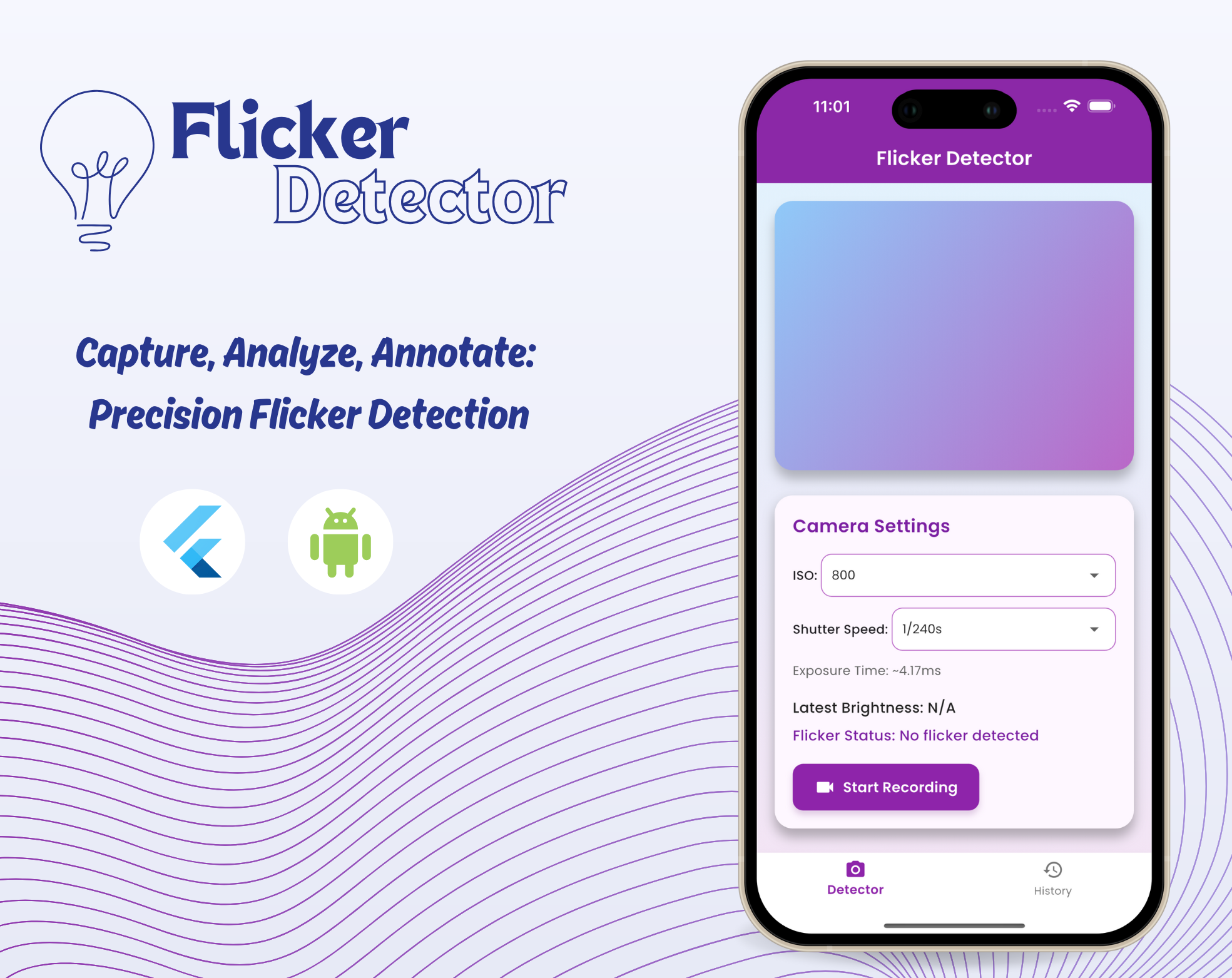 Flicker Detector